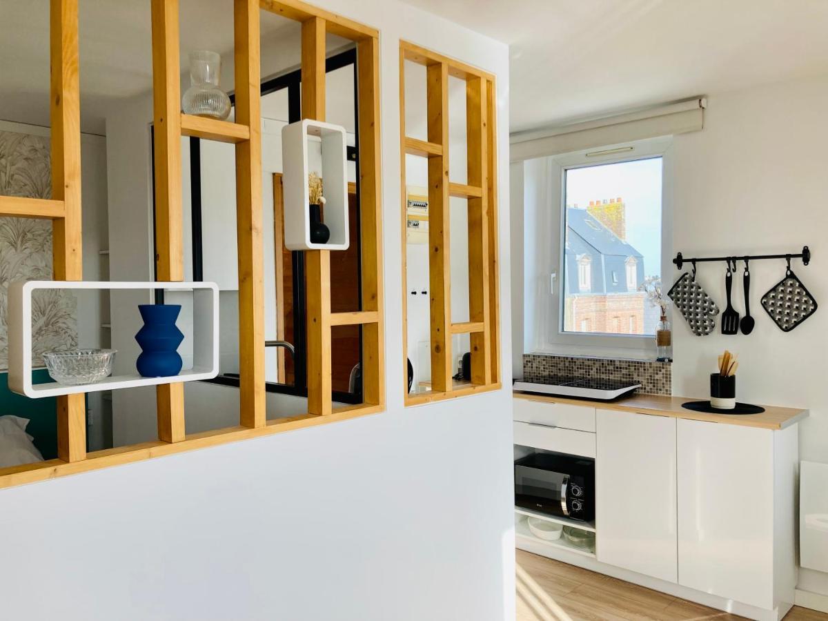 La Belle Vue Appartement 2 Personnes Vue Port Dieppe Exteriör bild